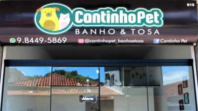 "Cantinho Pet - Banho e tosa"